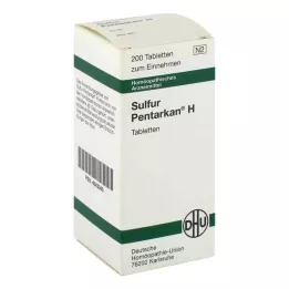 SULFUR PENTARKAN δισκία H, 200 τεμάχια