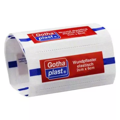 GOTHAPLAST Λωρίδες ελαστικές 2x6 cm, 1X10 τεμ