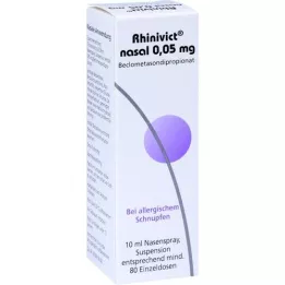 RHINIVICT ρινικό 0,05 mg ρινικό δοσομετρικό σπρέι, 10 ml