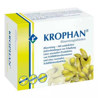 KROPHAN Ταμπλέτες ουροδόχου κύστης, 100 τεμάχια