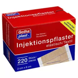 GOTHAPLAST Βύσματα έγχυσης 2x6 cm, 220 τεμάχια