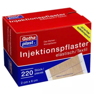 GOTHAPLAST Βύσματα έγχυσης 2x6 cm, 220 τεμάχια