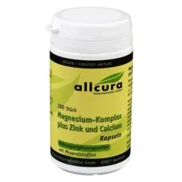 MAGNESIUM KOMPLEX m.Zink+Κάψουλες ασβεστίου, 100 κάψουλες