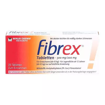 FIBREX Δισκία, 20 τεμάχια