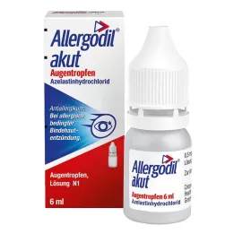 ALLERGODIL οξείες οφθαλμικές σταγόνες, 6 ml