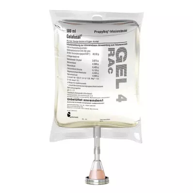 GELAFUSAL PP-Btl. διαλύματος έγχυσης, 10X500 ml