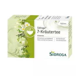 SIDROGA Σακουλάκι φίλτρου τσαγιού Wellness 7 βοτάνων, 20X2.0 g