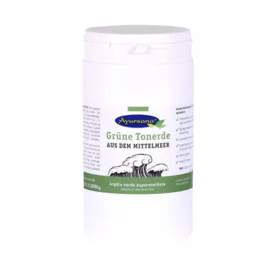 GRÜNE TONERDE Ayursana πολύ λεπτή σκόνη, 1 kg