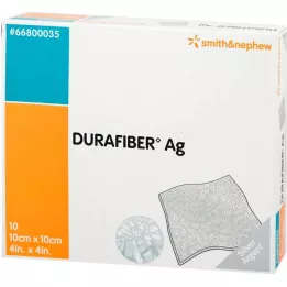 DURAFIBER Επίδεσμος Ag 10x10 cm, 10 τεμάχια
