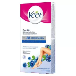 VEET Αποτριχωτικές ταινίες ευαίσθητες, 10X2 τεμ