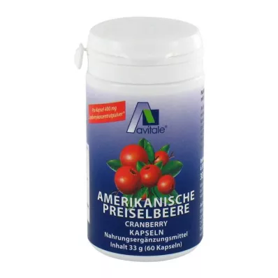 PREISELBEERE Κάψουλες American 400 mg, 60 τεμάχια