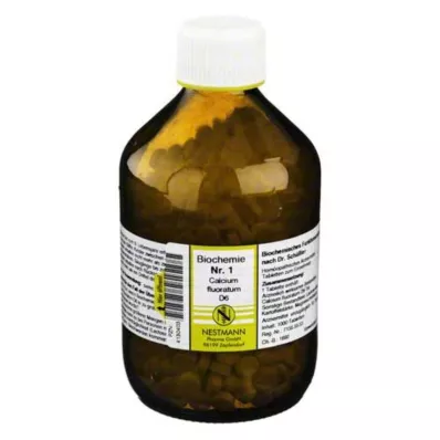 BIOCHEMIE 1 Calcium fluoratum D 6 δισκία, 1000 τεμάχια