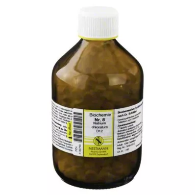 BIOCHEMIE 8 Sodium chloratum D 12 δισκία, 1000 τεμάχια