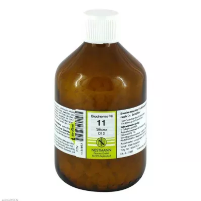 BIOCHEMIE 11 Silicea D 12 δισκία, 1000 κάψουλες