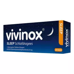 VIVINOX Επικαλυμμένα δισκία ύπνου, 20 τεμάχια