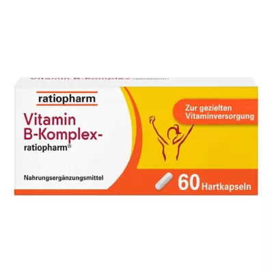 VITAMIN B-KOMPLEX-κάψουλες ratiopharm, 60 τεμάχια