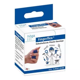 FINGERFLEX 2,5 cmx4,5 m μπλε χωρίς λάτεξ, 1 τεμάχιο