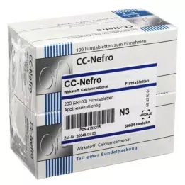 CC-NEFRO Επικαλυμμένα με λεπτό υμένιο δισκία, 200 τεμάχια