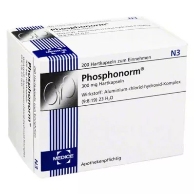 PHOSPHONORM Σκληρές κάψουλες, 200 τεμάχια