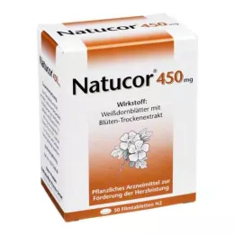 NATUCOR 450 mg επικαλυμμένα με λεπτό υμένιο δισκία, 50 τεμάχια