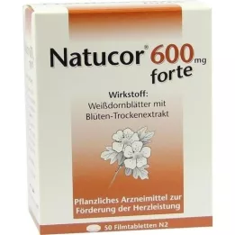 NATUCOR 600 mg forte επικαλυμμένα με λεπτό υμένιο δισκία, 50 τεμάχια