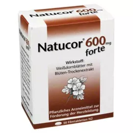 NATUCOR 600 mg forte επικαλυμμένα με λεπτό υμένιο δισκία, 50 τεμάχια