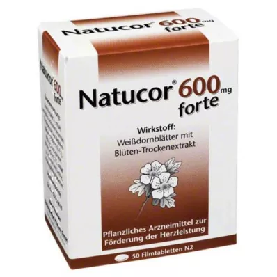 NATUCOR 600 mg forte επικαλυμμένα με λεπτό υμένιο δισκία, 50 τεμάχια NATUCOR 600 mg forte επικαλυμμένα με λεπτό υμένιο δισκία, 50 τεμάχια