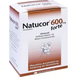 NATUCOR 600 mg forte επικαλυμμένα με λεπτό υμένιο δισκία, 100 τεμάχια