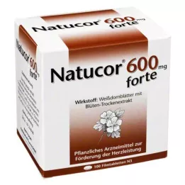 NATUCOR 600 mg forte επικαλυμμένα με λεπτό υμένιο δισκία, 100 τεμάχια