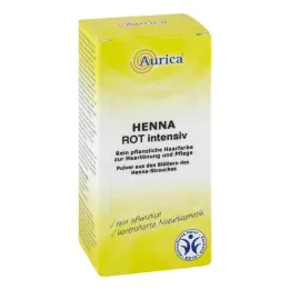 HENNA έντονη κόκκινη σκόνη, 100 g