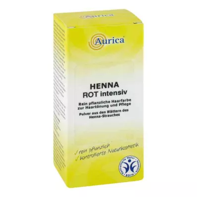 HENNA έντονη κόκκινη σκόνη, 100 g