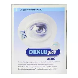 OKKLUGLAS Γυάλινος επίδεσμος ρολογιού Aero, 5 τεμ