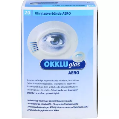 OKKLUGLAS Γυάλινος επίδεσμος Aero watch, 20 τεμάχια