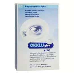 OKKLUGLAS Γυάλινος επίδεσμος Aero watch, 20 τεμάχια