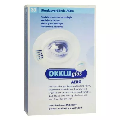 OKKLUGLAS Γυάλινος επίδεσμος Aero watch, 20 τεμάχια