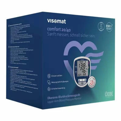 VISOMAT πιεσόμετρο άνω βραχίονα comfort 20/40, 1 τεμάχιο