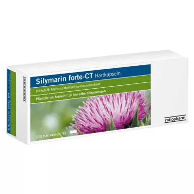 SILYMARIN forte-CT σκληρές κάψουλες, 100 τεμάχια SILYMARIN forte-CT σκληρές κάψουλες, 100 τεμάχια