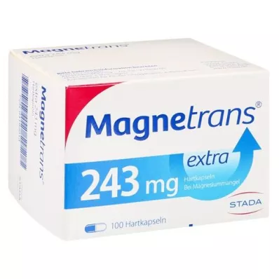 MAGNETRANS σκληρές κάψουλες extra 243 mg, 100 τεμάχια