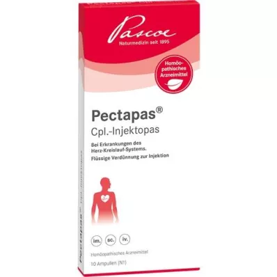 PECTAPAS CPL Αμπούλες Injektopas, 10 τεμ
