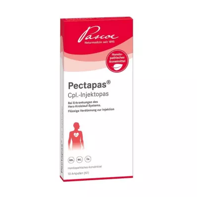 PECTAPAS CPL Αμπούλες Injektopas, 10 τεμ