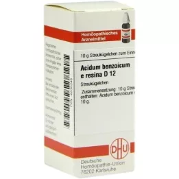 ACIDUM BENZOICUM E Resina D 12 σφαιρίδια, 10 g