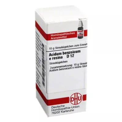 ACIDUM BENZOICUM E Resina D 12 σφαιρίδια, 10 g
