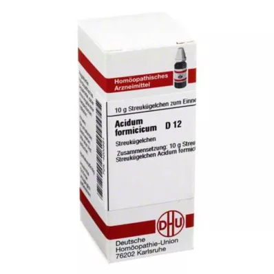 ACIDUM FORMICICUM D 12 σφαιρίδια, 10 g ACIDUM FORMICICUM D 12 σφαιρίδια, 10 g