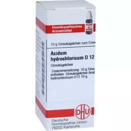 ACIDUM HYDROCHLORICUM D 12 σφαιρίδια, 10 g