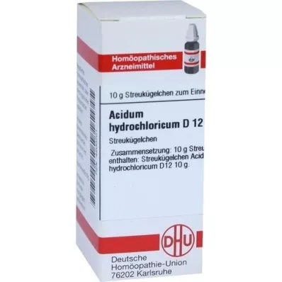 ACIDUM HYDROCHLORICUM D 12 σφαιρίδια, 10 g