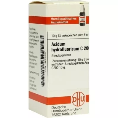 ACIDUM HYDROFLUORICUM C 200 σφαιρίδια, 10 g