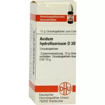 ACIDUM HYDROFLUORICUM D 30 σφαιρίδια, 10 g