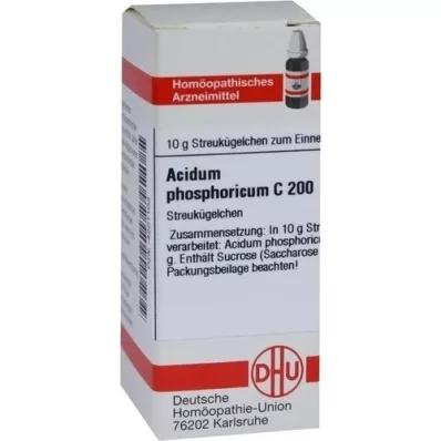 ACIDUM PHOSPHORICUM C 200 σφαιρίδια, 10 g