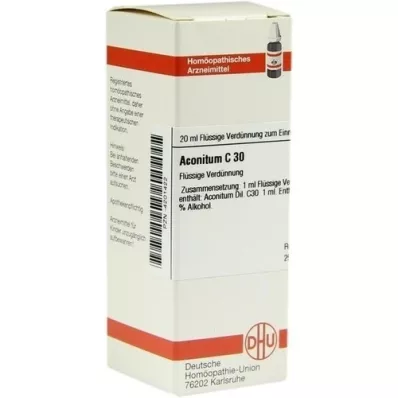 ACONITUM Αραίωση C 30, 20 ml