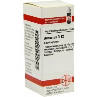 AESCULUS D 12 σφαιρίδια, 10 g